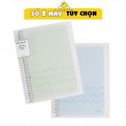 Sổ còng sắt Klong [Chọn Màu] 80 tờ Dot grid B5 26 chấu kèm 5 tab phân trang, file binder Klong MS 551